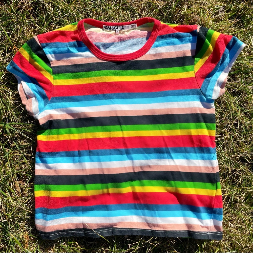 Pam & Gela Striped Tee